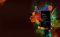 Microsoft Zune wallpaper