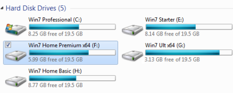 Windows 7 Required Disc Space
