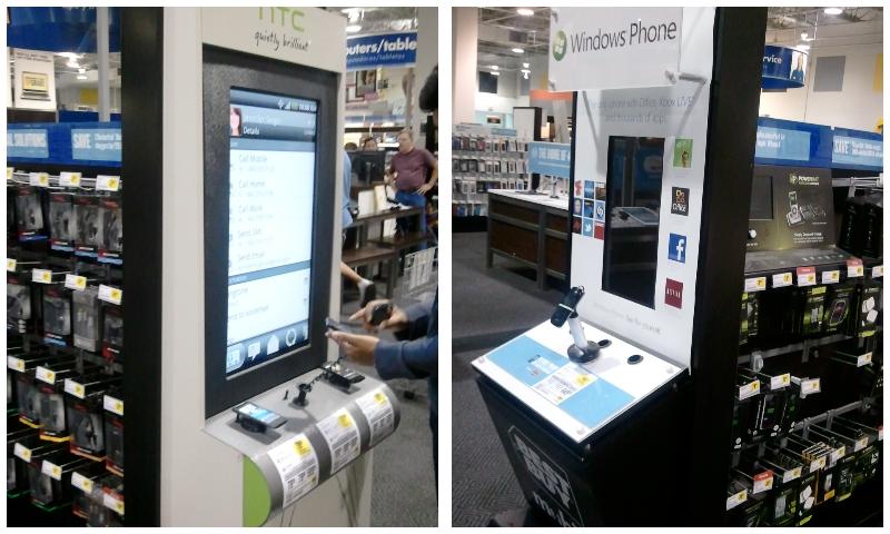 WP7 at Best Buy