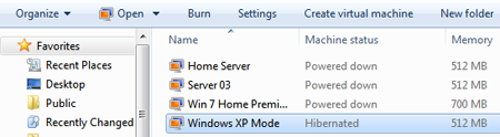 windows 7 windows virtual pc explorer integration
